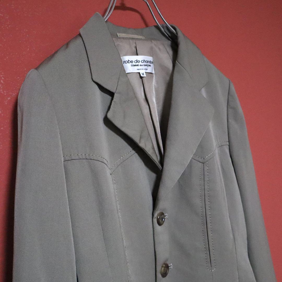 Comme des Garcons 90s Western Stitch Jacket Brown Size M