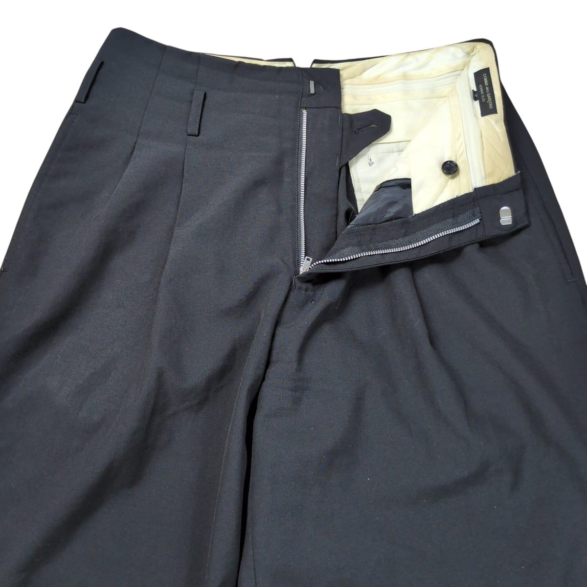 Comme des Garcons 06AW Bad Boy Wool 2Tuck Pants Size S
