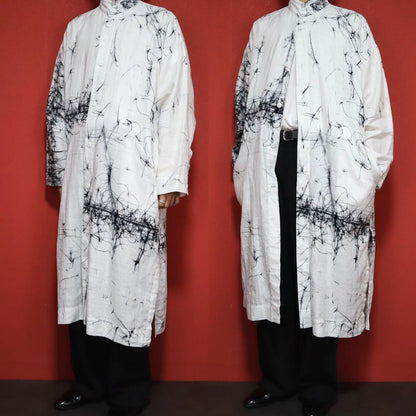 IM MEN 24SS Roketsu Dye Stand Collar Cotton Coat Size 2