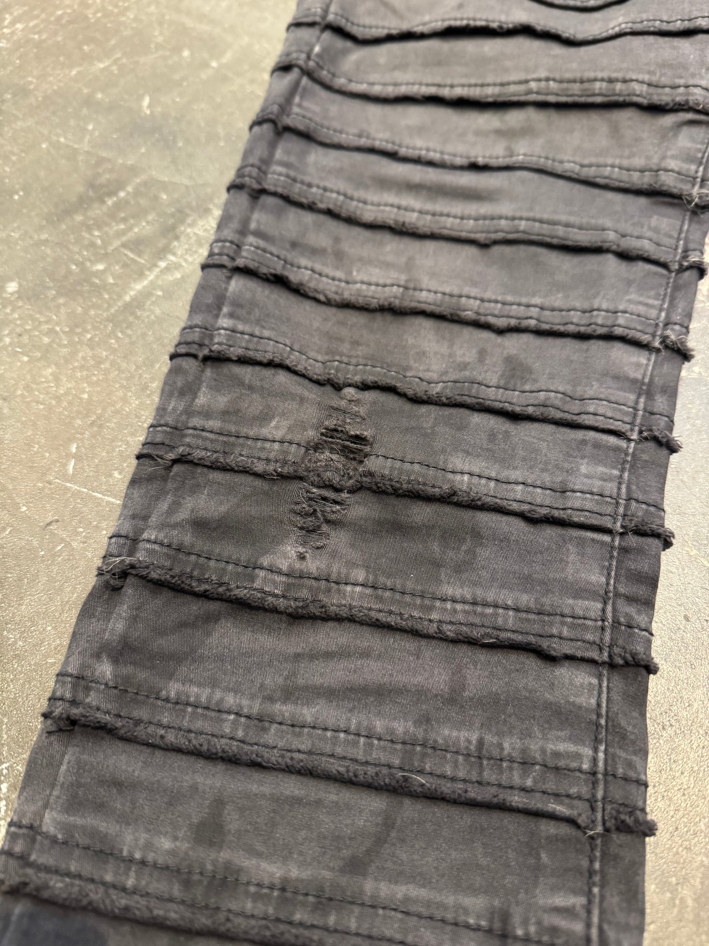 undercover 13AW Black Stretch Cotton Pants Size 1