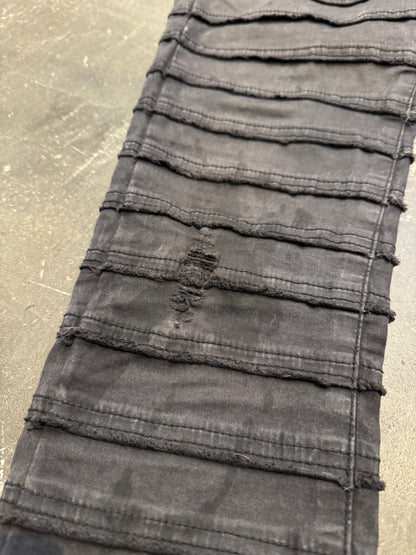 undercover 13AW Black Stretch Cotton Pants Size 1