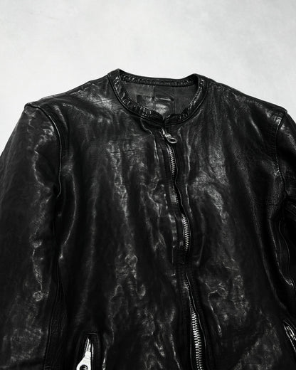 Isamu Katayama Backlash Garment Dyed Rider Jacket Size S