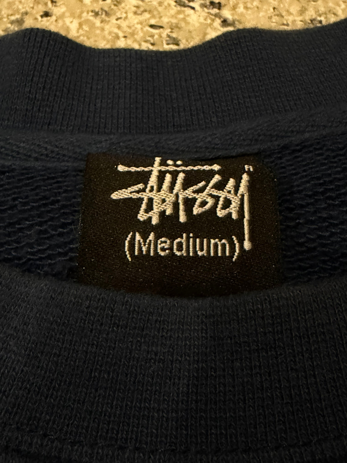 Stussy Peter Bob and Bunny Navy Hoodie Size M