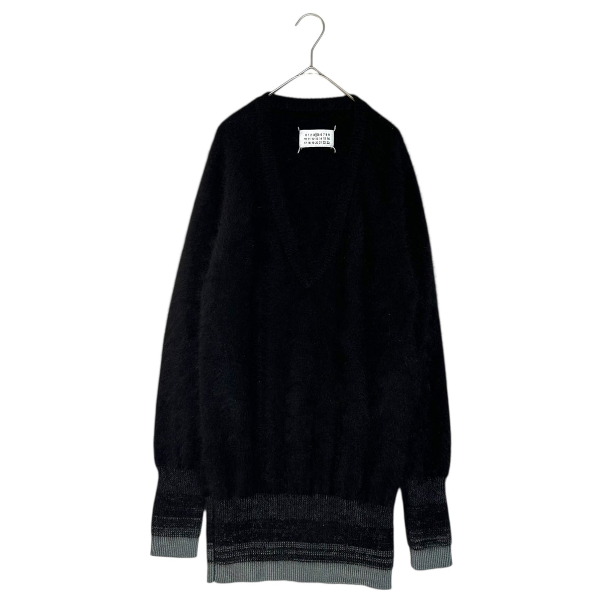 Maison Martin Margiela 11AW V-Neck Sweater Black Size M