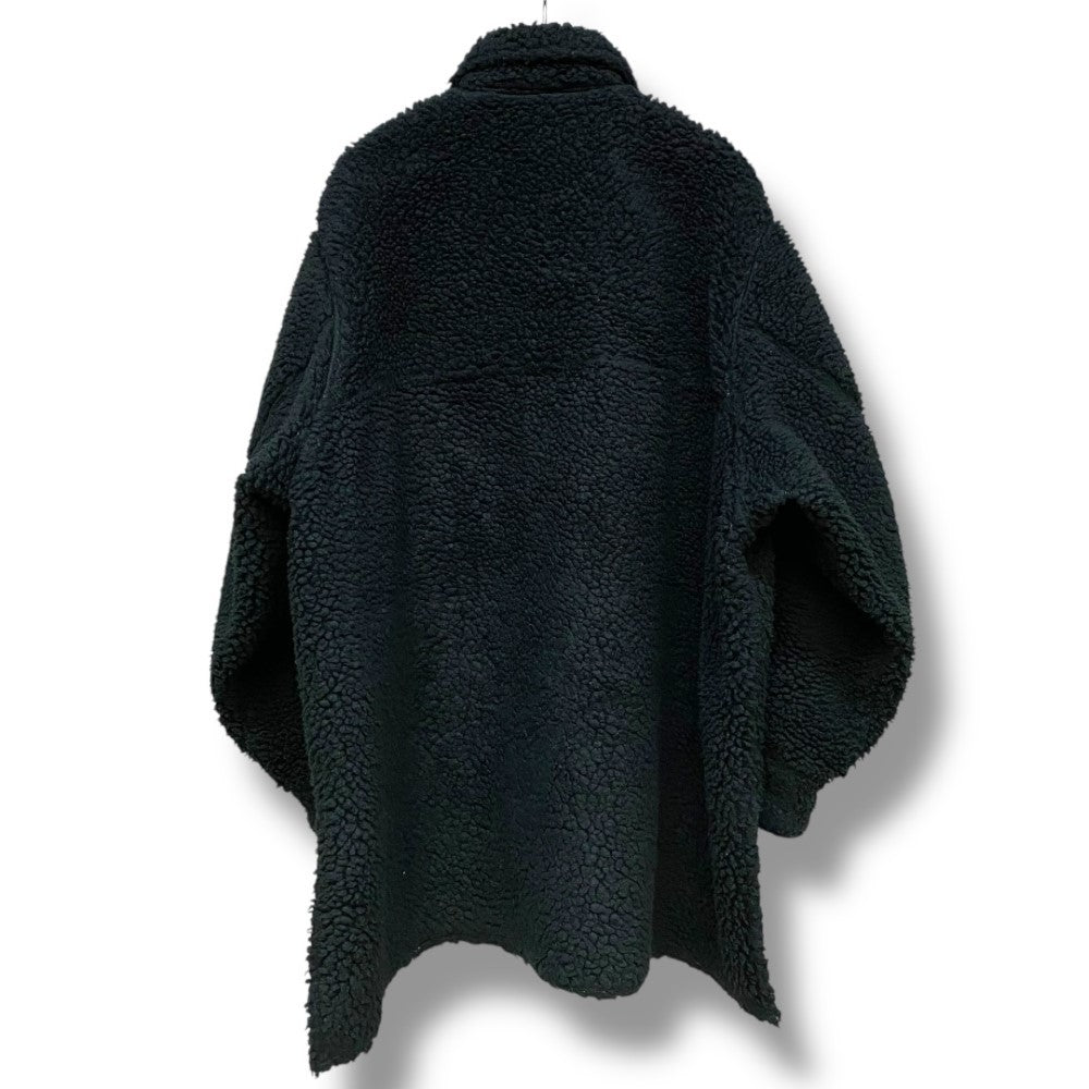 JIEDA 23AW Boa Overshirt Jacket Black Size 2