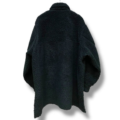JIEDA 23AW Boa Overshirt Jacket Black Size 2