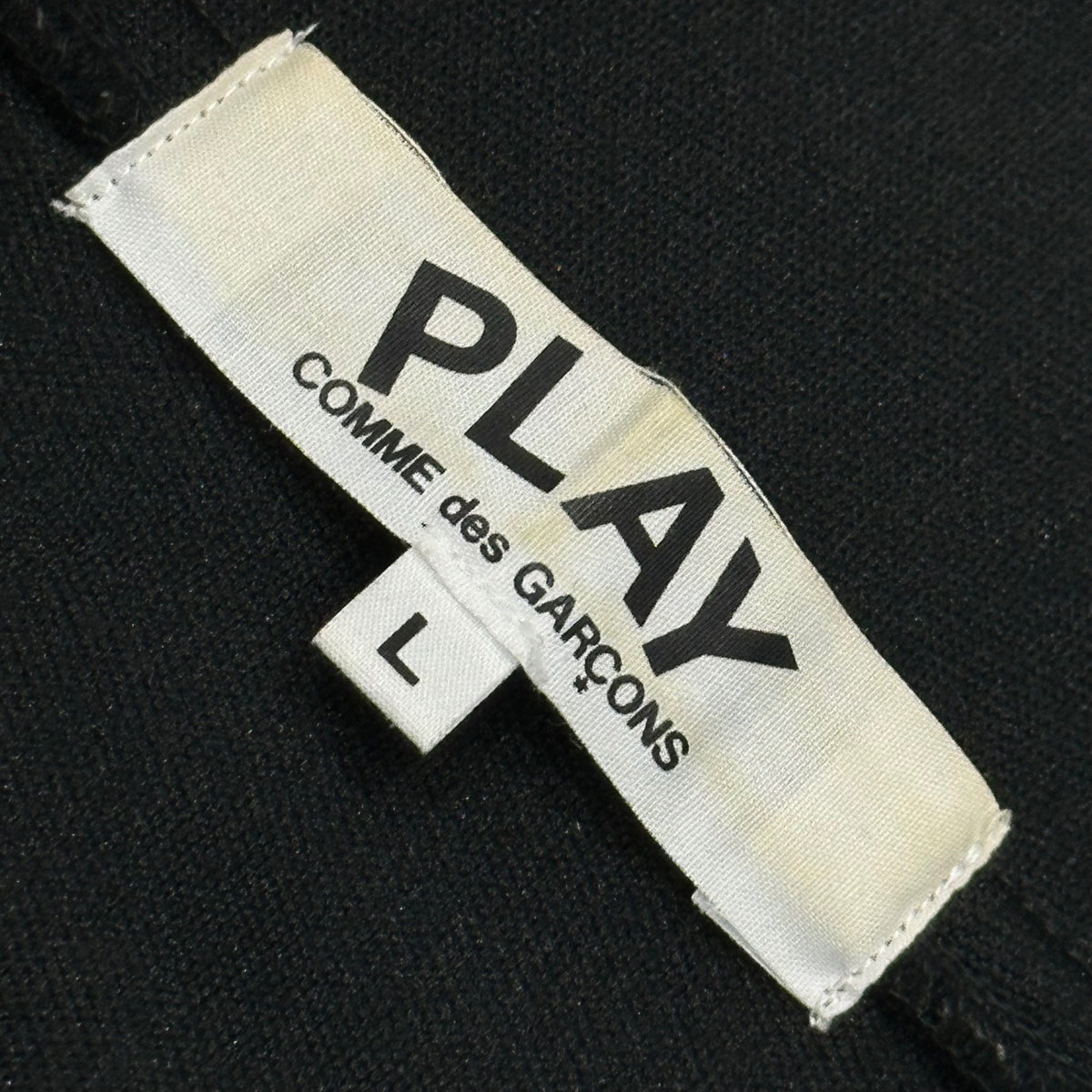 PLAY COMME des GARCONS Heart Patch Track Jacket Size L