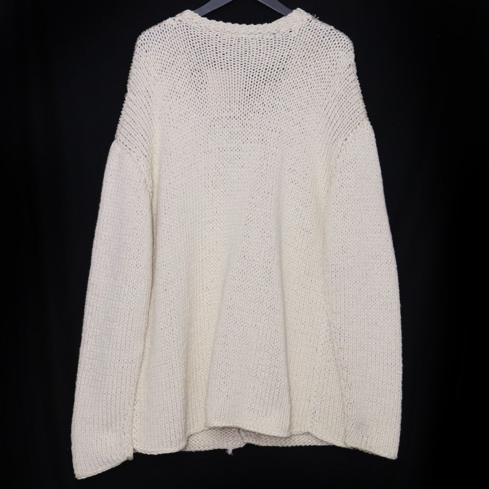 THE ROW 23SS Zaydi Knit Cardigan Ivory Size S