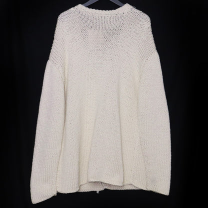 THE ROW 23SS Zaydi Knit Cardigan Ivory Size S