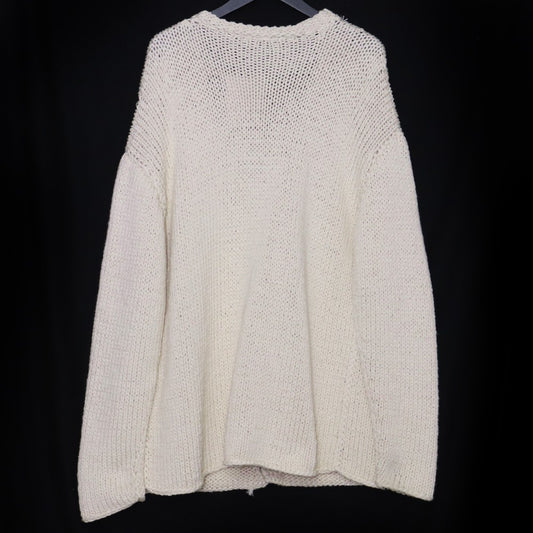 THE ROW 23SS Zaydi Knit Cardigan Ivory Size S