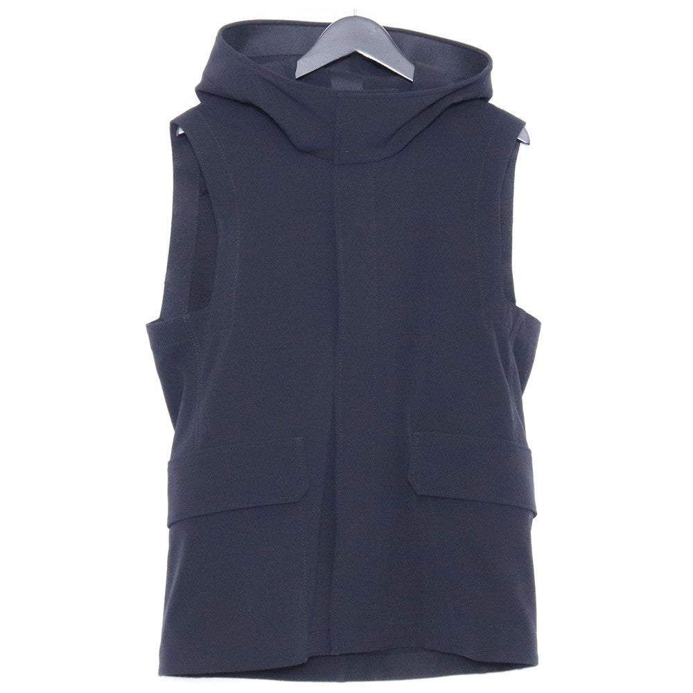 DEVOA SCHOELLER High Neck Hooded Vest Black Size 2