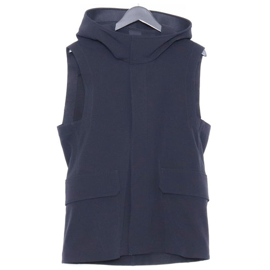 DEVOA SCHOELLER High Neck Hooded Vest Black Size 2