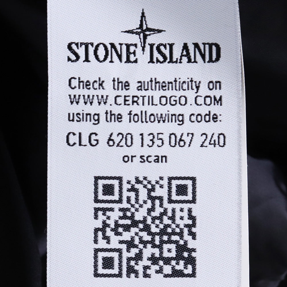 Stone Island Technical Fabric Snap Button Half Coat Size L