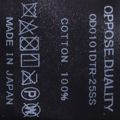 OPPOSE DUALITY 25SS 8-Pocket Panel Wide Denim Gray Size 46