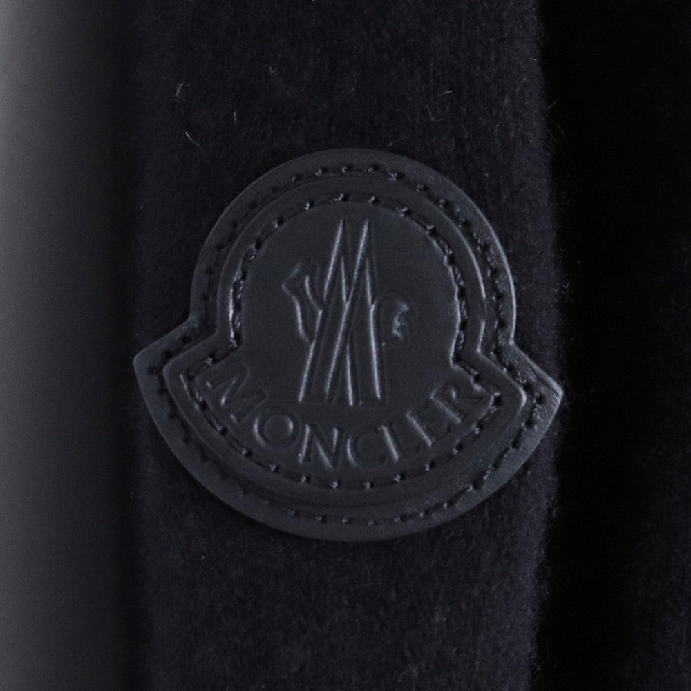 MONCLER 24SS Cashmere Blend Knit Down Jacket Black Size L