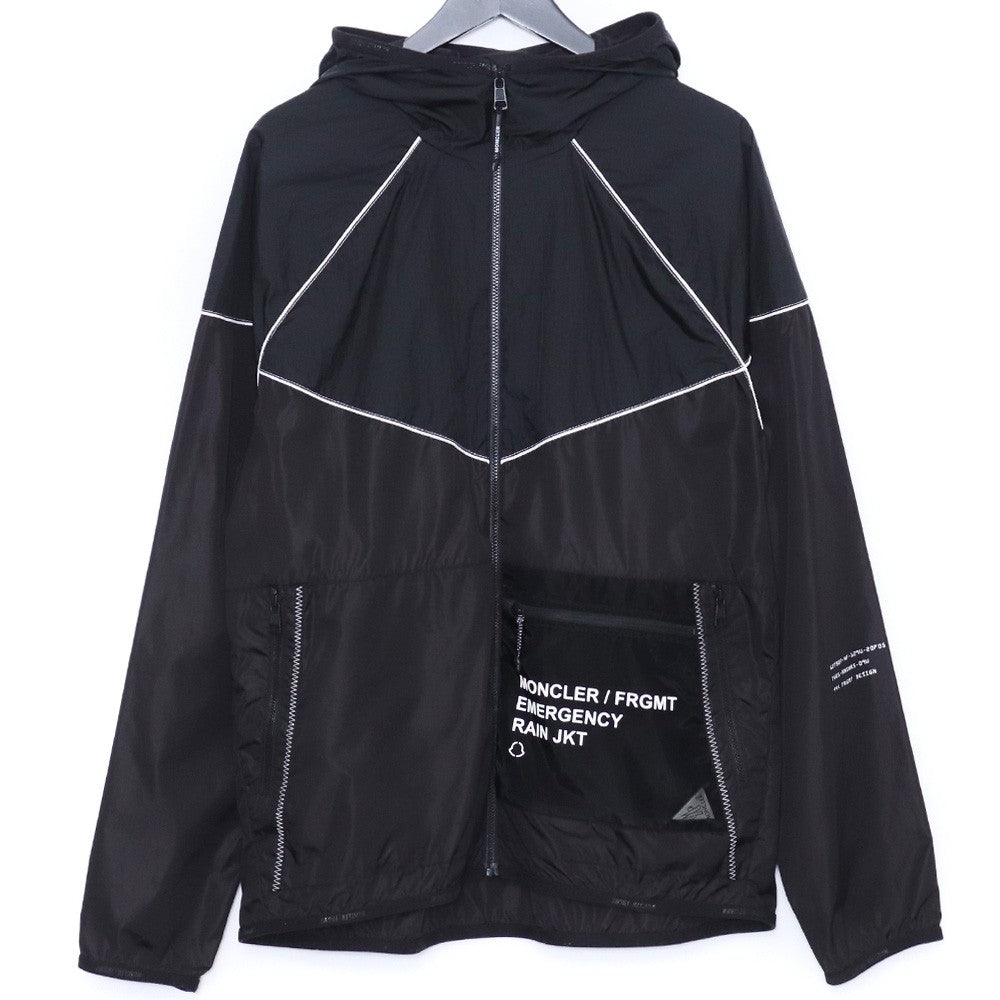 MONCLER x FRAGMENT 21AW HUNOR Hooded Nylon Jacket Size 1
