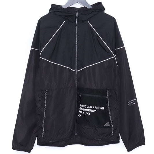 MONCLER x FRAGMENT 21AW HUNOR Hooded Nylon Jacket Size 1