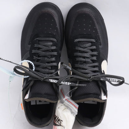 Off-White Nike The 10 Air Force 1 Black Sneakers Size 26cm