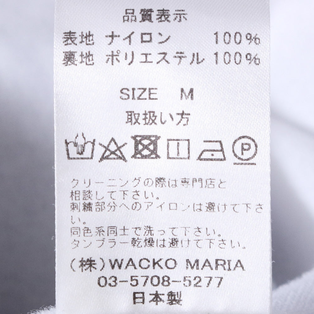 WACKO MARIA 25AW 56 TATTOO STUDIO Coach Jacket Black Size M