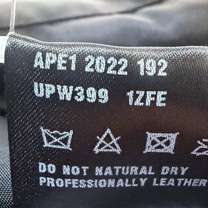 PRADA Nappa Leather MA-1 Bomber Jacket Black Size 50