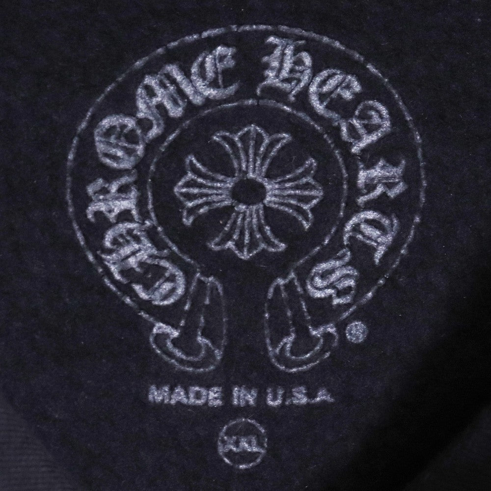 CHROME HEARTS Osaka Horseshoe Hoodie Black Size XXL