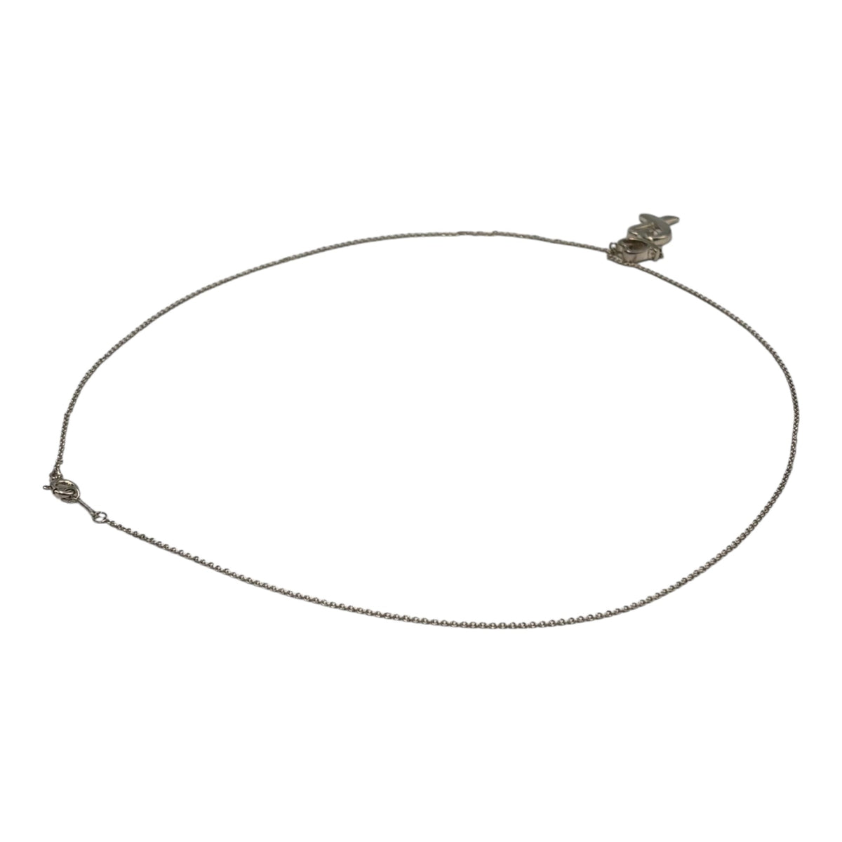 TIFFANY & CO. Elsa Peretti Double Open Heart Lariat Necklace