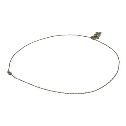 TIFFANY & CO. Elsa Peretti Double Open Heart Lariat Necklace