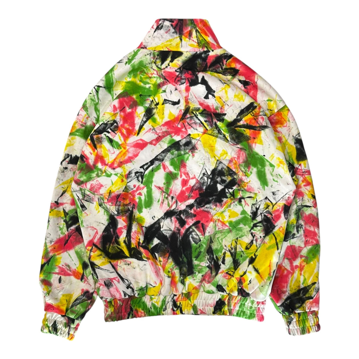 CELINE 22SS Tie-Dye Paint Print Track Jacket Multi Size S