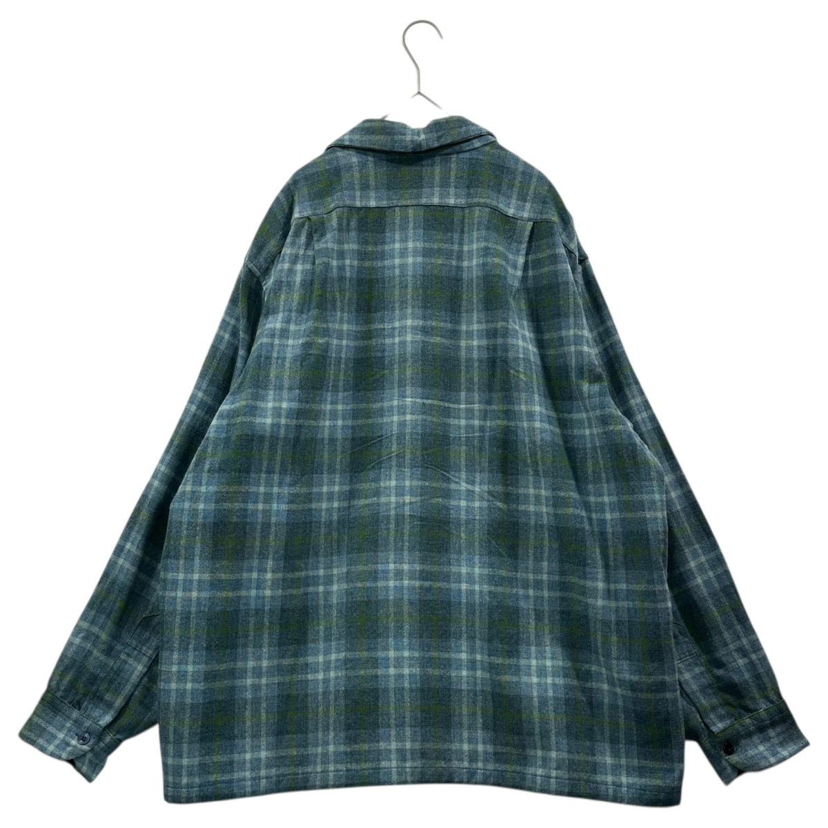 s Board Shirt x PENDLETON 70s Vintage Board Open Shirt Blue/Green