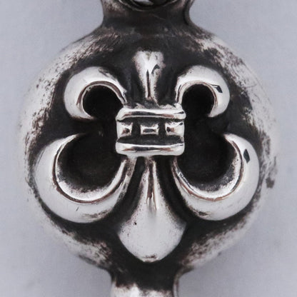 CHROME HEARTS 1 Ball BS Fleur Charm Silver Size F