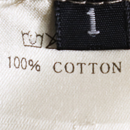 A.F ARTEFACT 25SS Twill Half Sleeve Shirt Beige Size 1