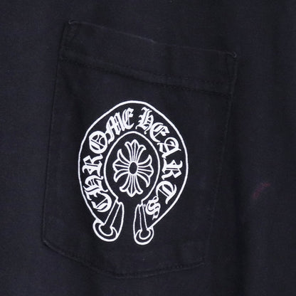 CHROME HEARTS Honolulu Horseshoe Print T-Shirt Black Size L