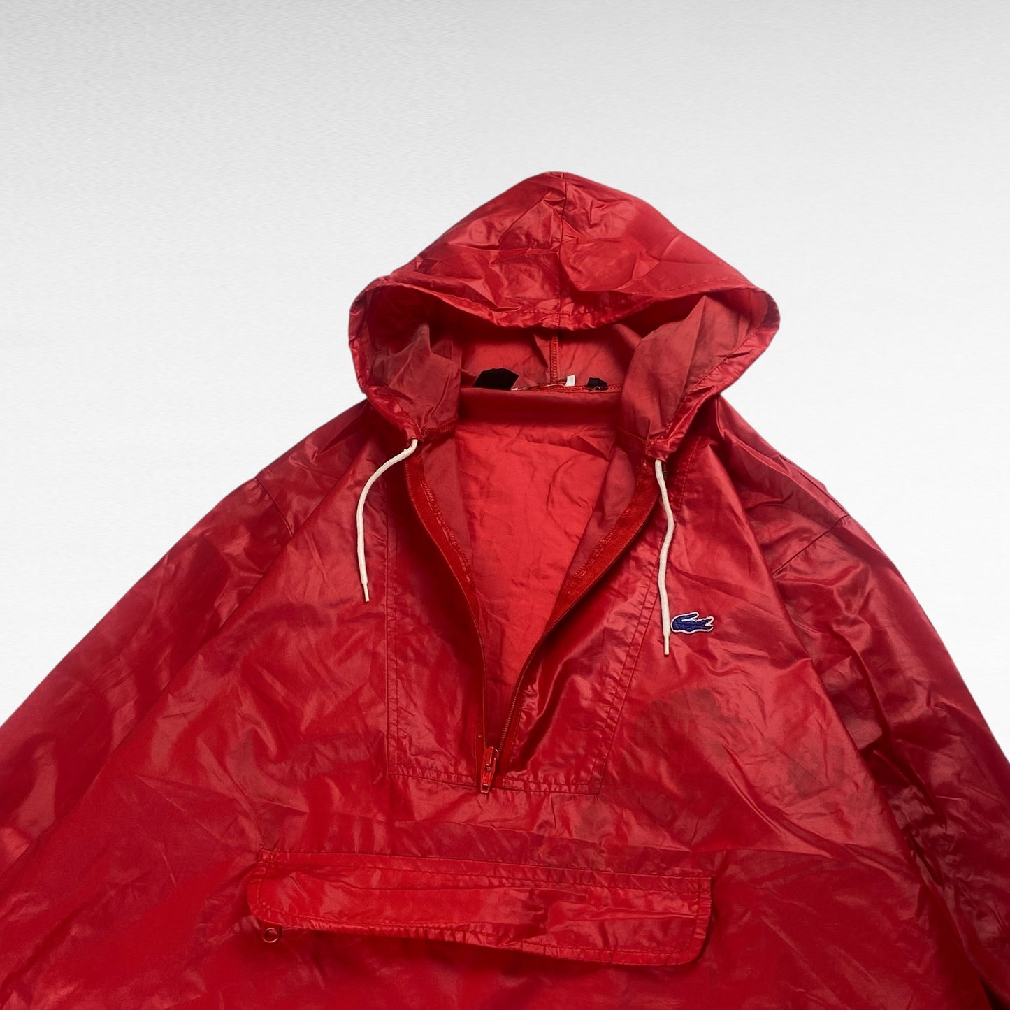 IZOD LACOSTE Hoodie Red Size L