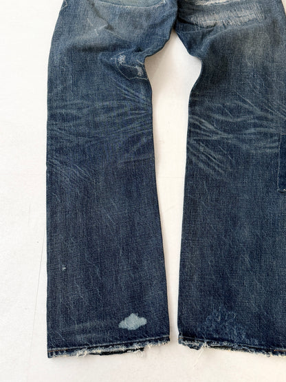 DENIM&SUPPLY Patchwork Damaged Denim Jeans Size 30/30