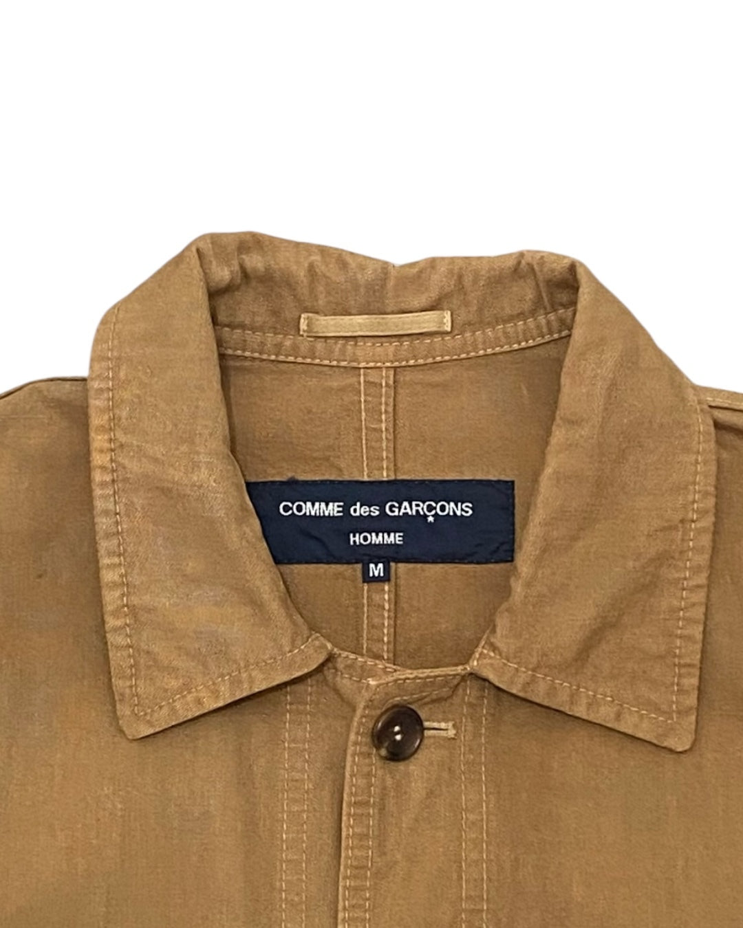 Comme des Garcons Homme Brown Workwear Jacket