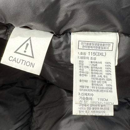 THE NORTH FACE WHITE LABEL Air Heat Jacket Black Size 3XL