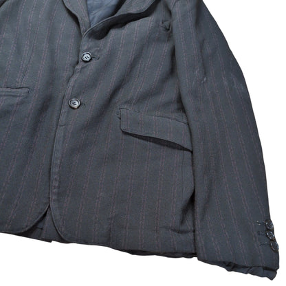 Comme des Garcons Polyester Fulling Tailored Jacket Size S