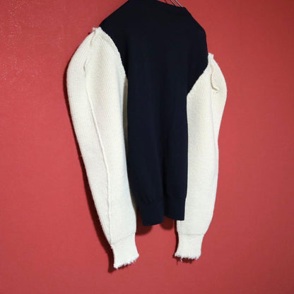 TOGA ARCHIVES Reconstructed Wool Sweater Blue Size XS