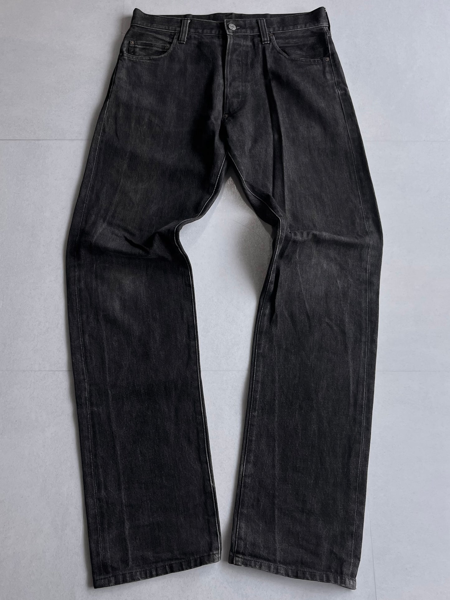 Evisu Black Denim Jeans Size 32