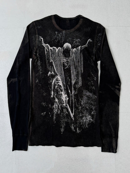 THE SAINTS SINPHONY Fade Design Long Sleeve Size S