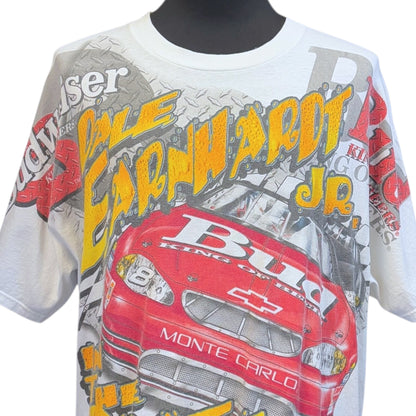 Budweiser x NASCAR #8 Dale Jr. T-Shirt Size XL