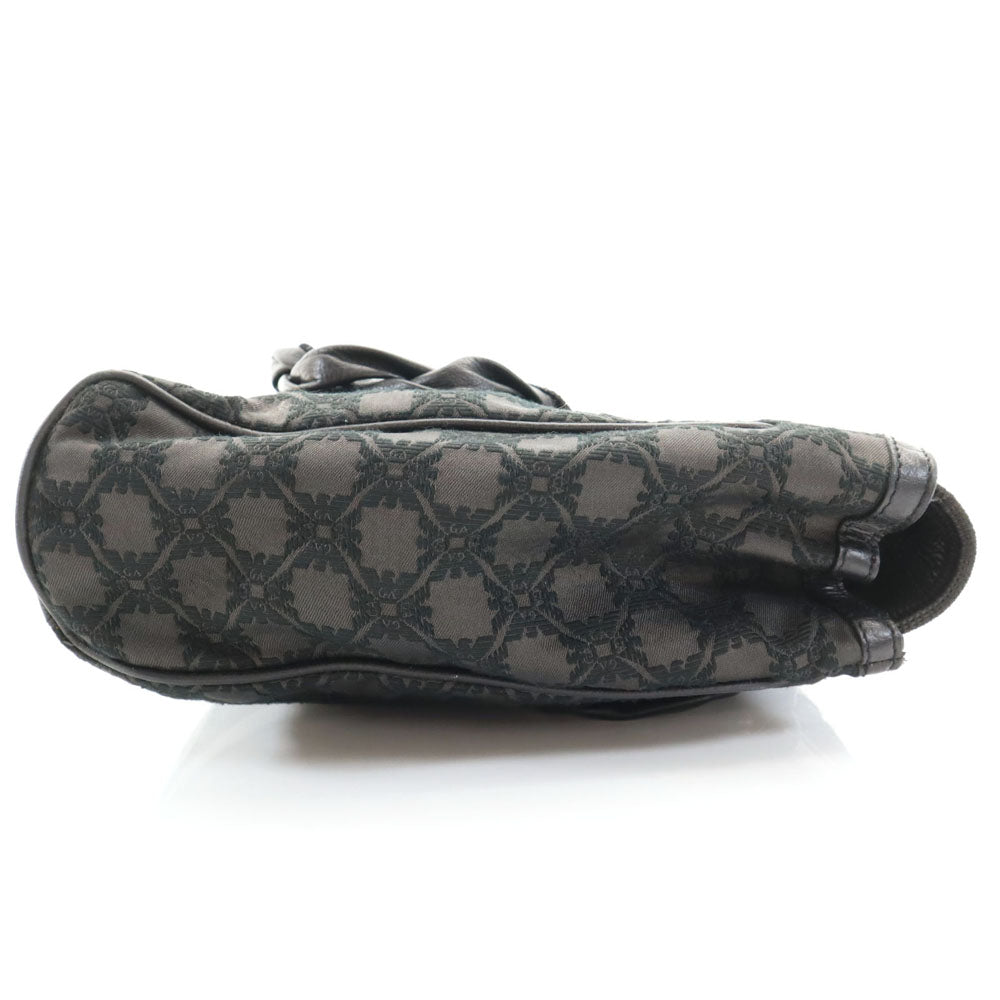 Emporio Armani All-Over Pattern Tote Bag Gray