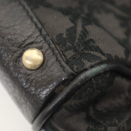 Emporio Armani All-Over Pattern Tote Bag Gray