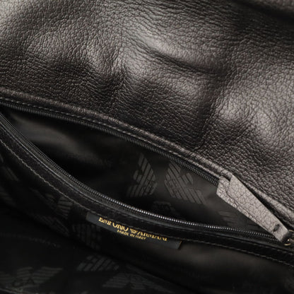 Emporio Armani All-Over Pattern Tote Bag Gray