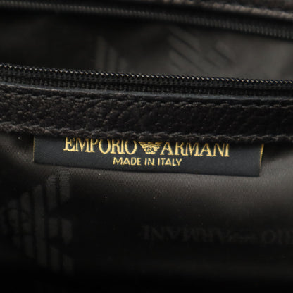 Emporio Armani All-Over Pattern Tote Bag Gray