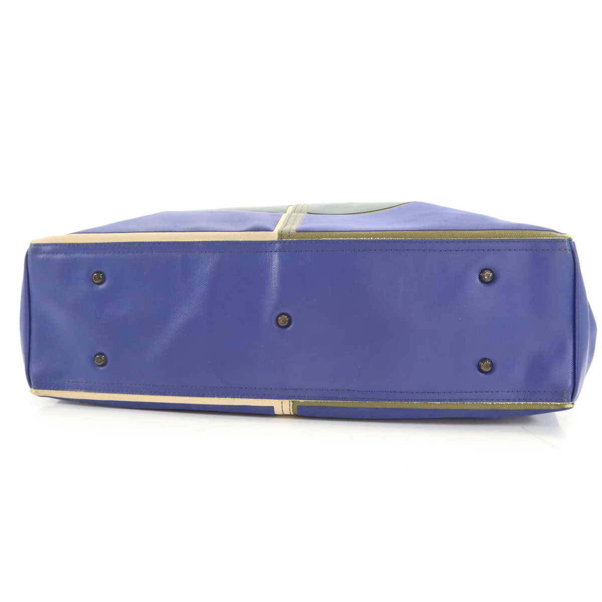 PLEATS PLEASE Blue PVC Made in Japan Tote Bag