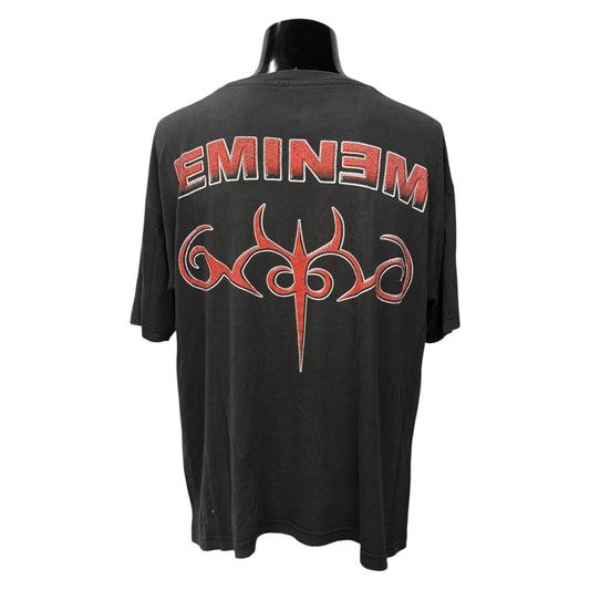 EMINEM Vintage "Slim Shady LP" Portrait T-Shirt Size XL