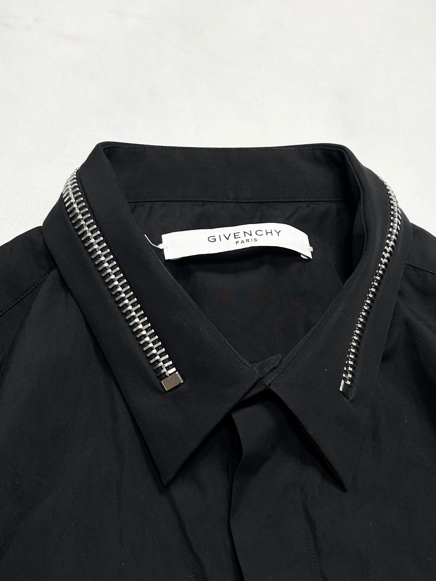 Givenchy Zip Collar Dress Shirt (FW16) Size 40
