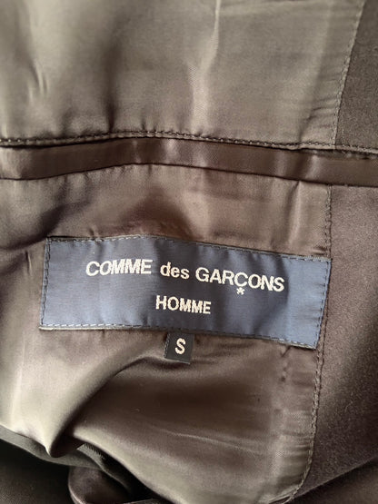 COMME des GARCONS HOMME AW06 Wool Shawl Jacket Black Size S