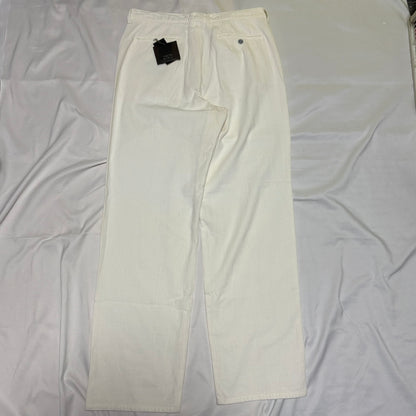 SEDUCTION de NICOLE 90s White Cotton Denim Jeans Size 50